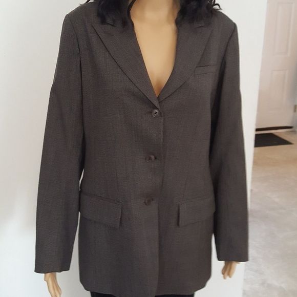 Irene Van RYB blazer, Brown, Size 40 - Picture 2 of 7